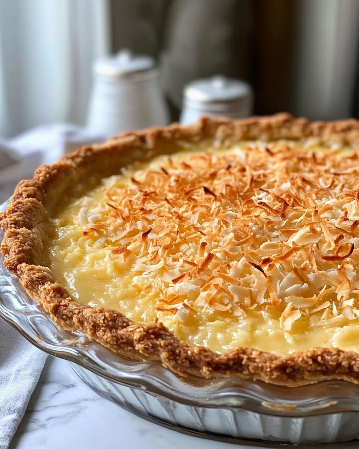 Creamy Coconut Custard Pie: Easy Recipe for Any Occasion 2 coconut custard pie Elite Cooking Recipes