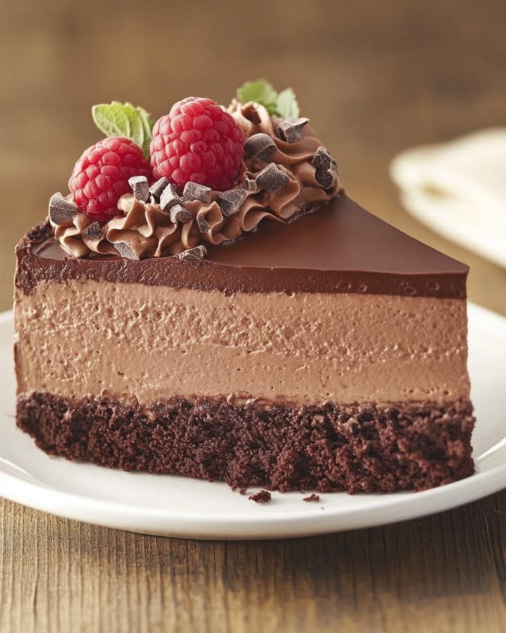 Decadent Chocolate Mousse Cake: Rich Layers, Easy Recipe 2 decadent mousse cake Elite Cooking Recipes