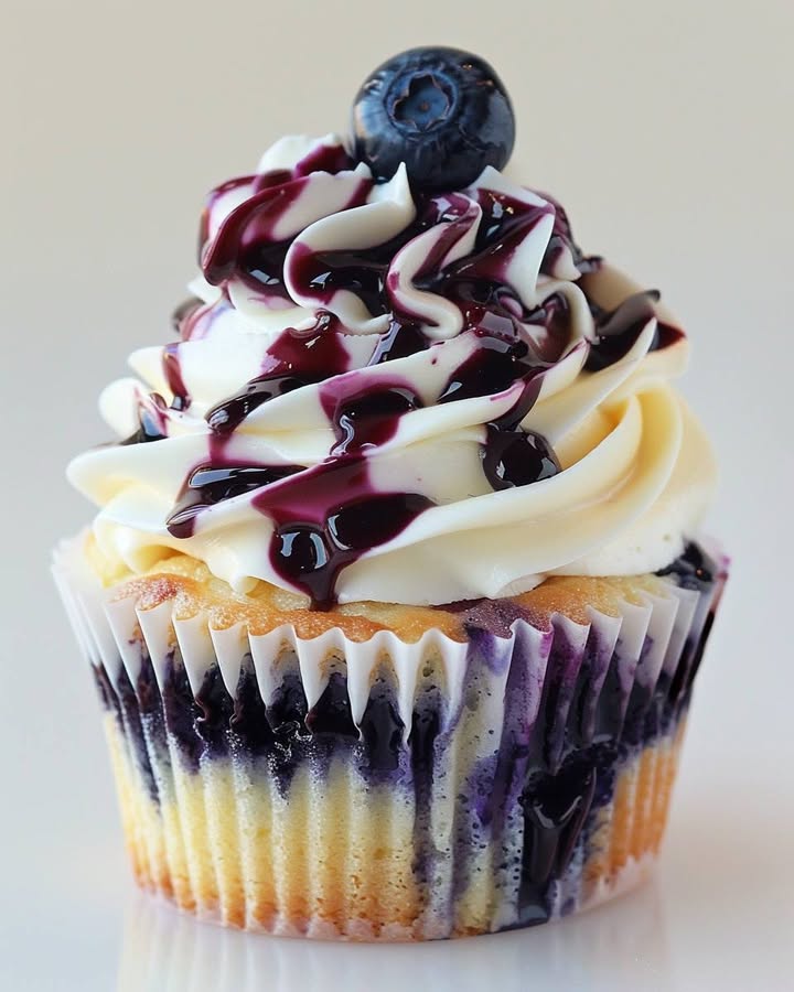 Dreamy Blueberry Cupcakes: A Heavenly Cheesecake Treat 2 dreamy blueberry cupcakes Elite Cooking Recipes