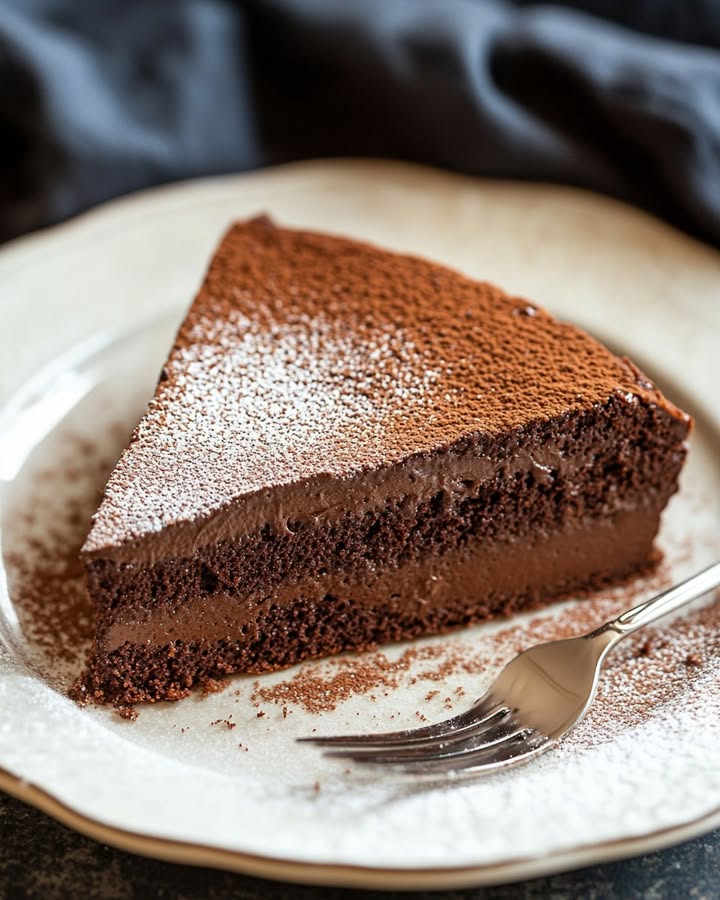 Dreamy Chocolate Custard Cake: 3-Layer Magic in One Bowl 2 dreamy chocolate custard Elite Cooking Recipes