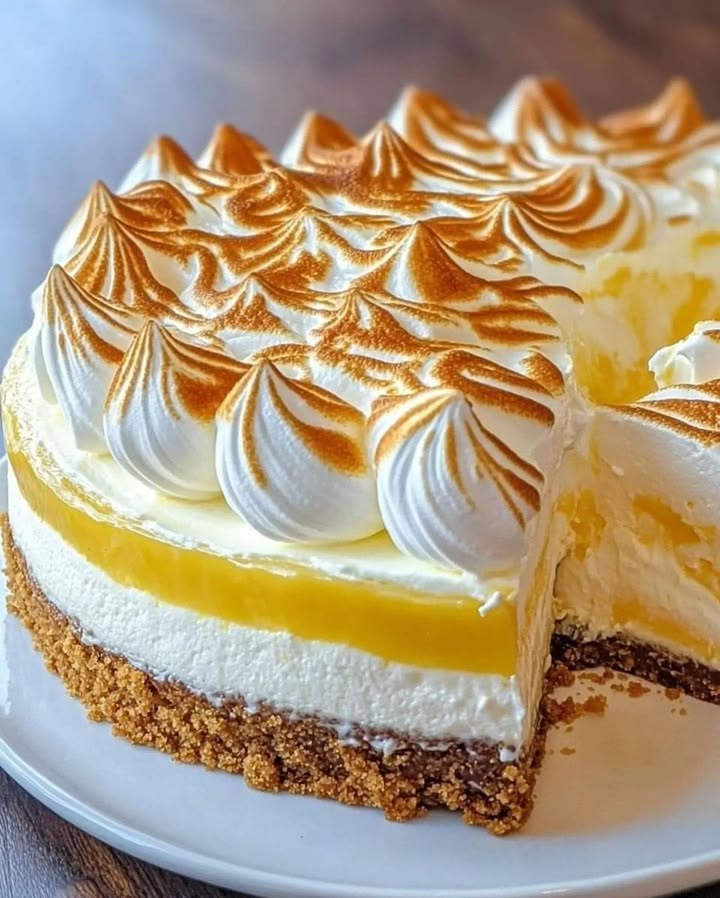 Lemon Meringue Cheesecake: Tangy, Creamy, and Irresistibly Delicious 2 lemon meringue delight Elite Cooking Recipes