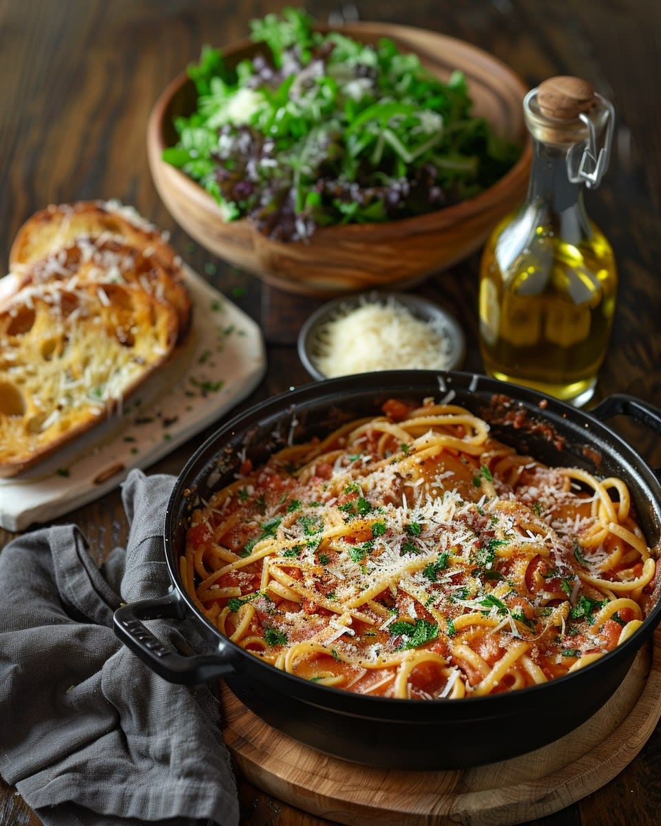 One Pot Tomato Pasta: Quick, Flavorful, and Perfect for Busy Nights 2 one pot pasta Elite Cooking Recipes