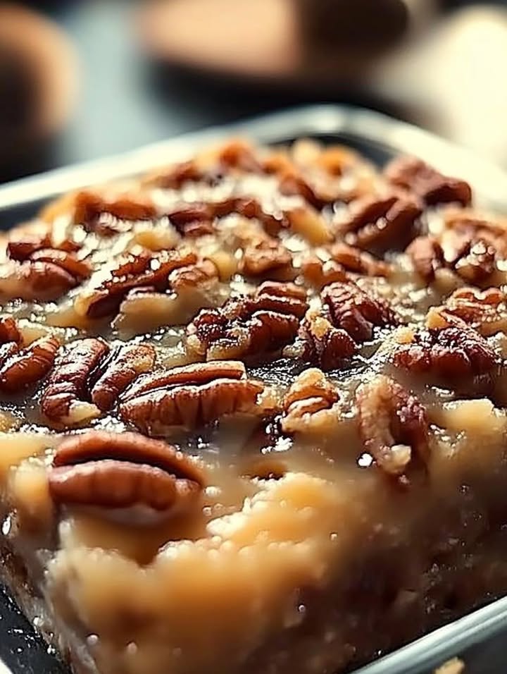 Easy Pecan Pie Dump Cake: A Sweet and Nutty Delight 2 pecan pie delight Elite Cooking Recipes