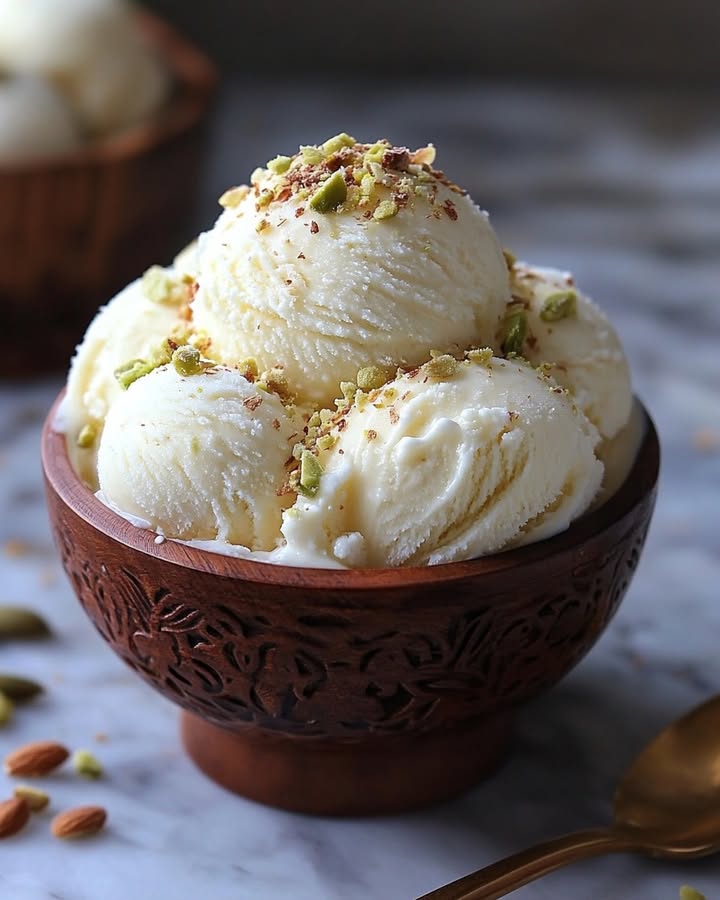 Creamy Persian Ice Cream: Bastani Sonnati Recipe 2 persian ice cream Elite Cooking Recipes