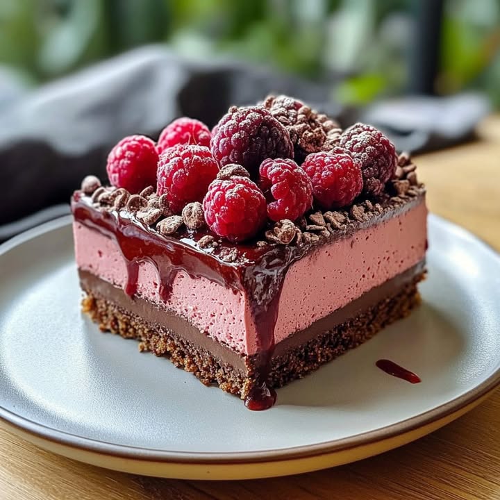Raspberry Chocolate Mousse Cake: No-Bake, Gluten-Free Delight 2 raspberry chocolate mousse Elite Cooking Recipes