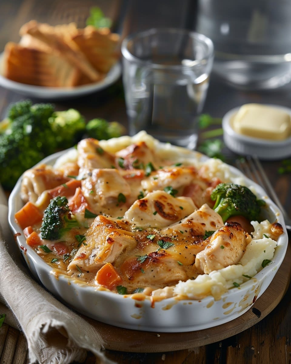 Easy Chicken Veggie Bake: One-Pan Wonder for Weeknights 2 simple chicken veggie bake Elite Cooking Recipes