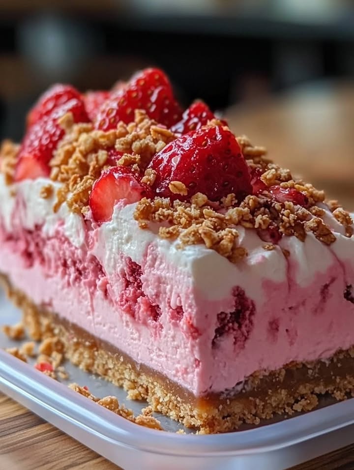 Summer Bliss: Homemade Strawberry Cheesecake Delight 2 strawberry cheesecake delight Elite Cooking Recipes