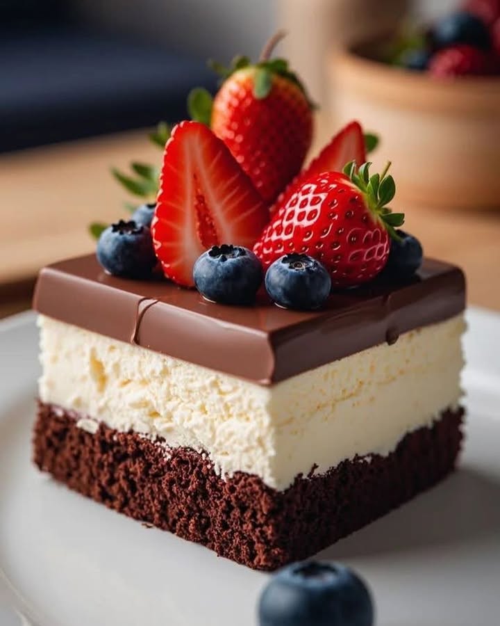 Triple Chocolate Delight: Layered Cake for Special Occasions 2 triple chocolate delight Elite Cooking Recipes