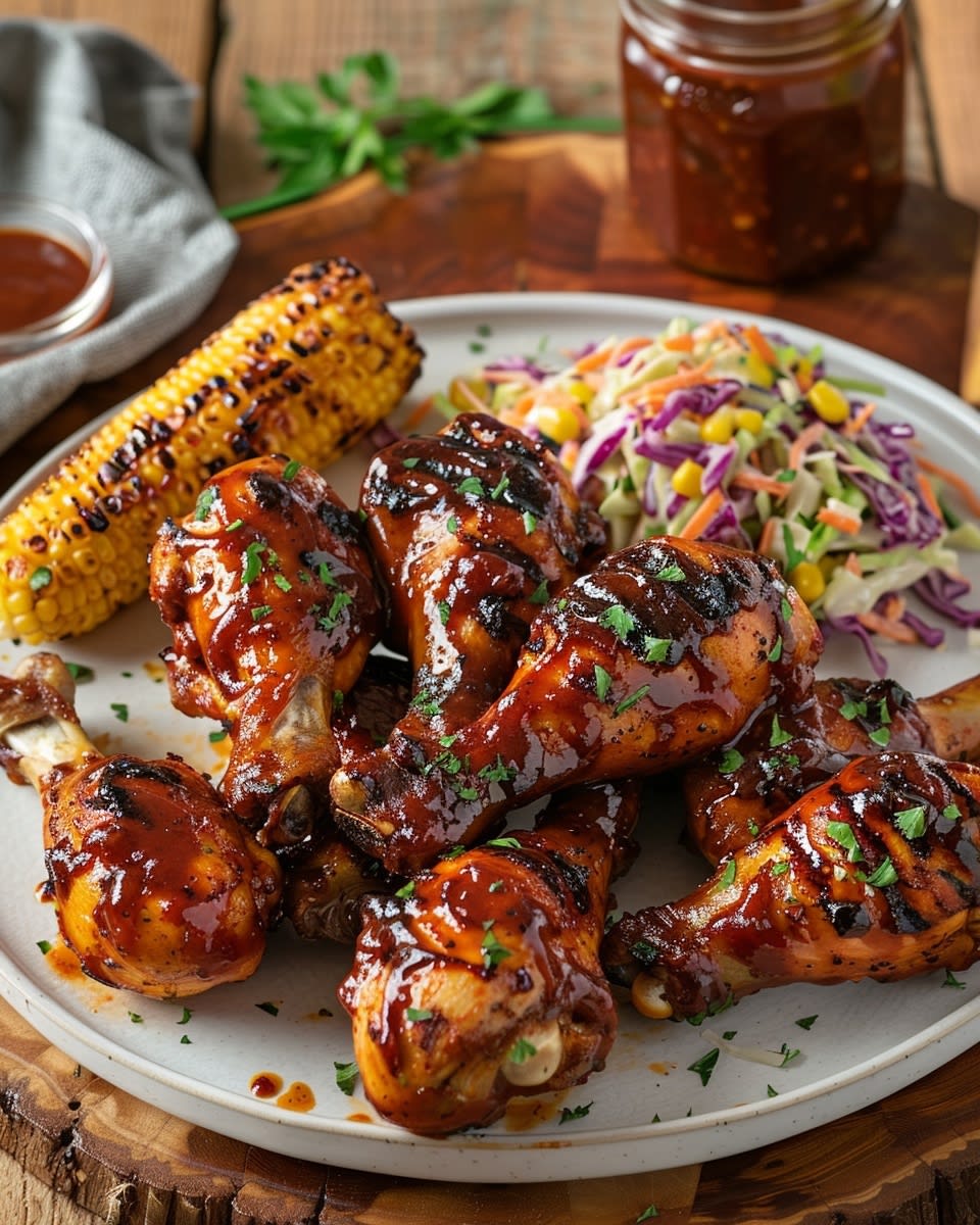 BBQ Chicken Drumsticks: Smoky, Sweet, and Tangy Delight 2 bbq chicken delight Elite Cooking Recipes