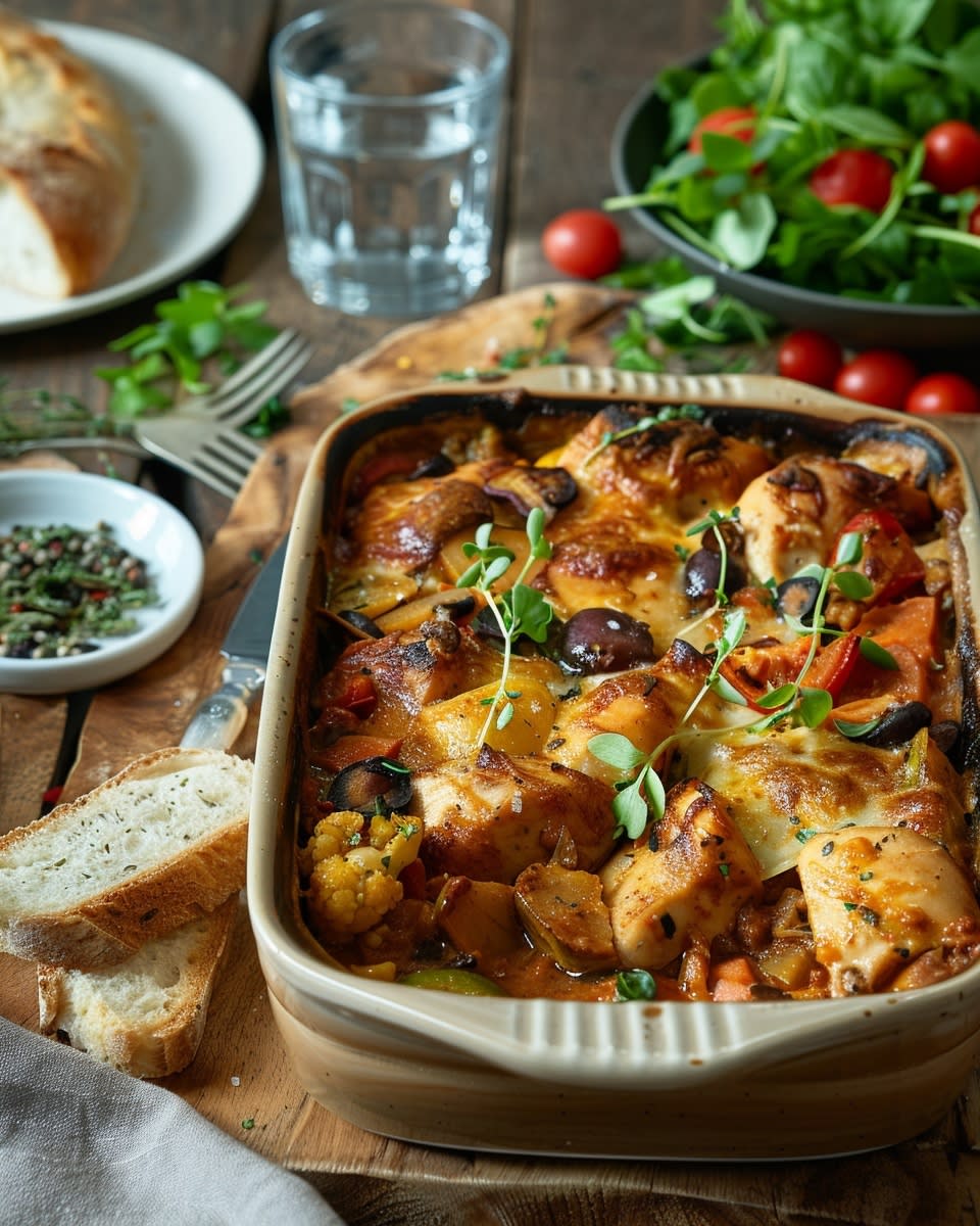 Hearty Chicken and Veggie Bake: A Family-Favorite Comfort Food 2 chicken veggie bake Elite Cooking Recipes