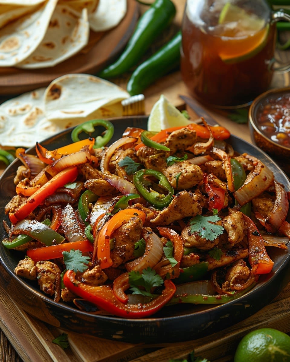 Family Chicken Fajitas: A Flavorful and Easy One-Pan Wonder 2 family chicken fajitas Elite Cooking Recipes