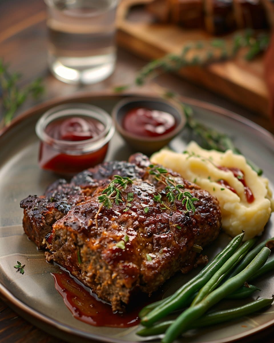 Hearty Meatloaf with Mashed Potatoes: A Classic Comfort Food 2 meatloaf mashed potatoes Elite Cooking Recipes