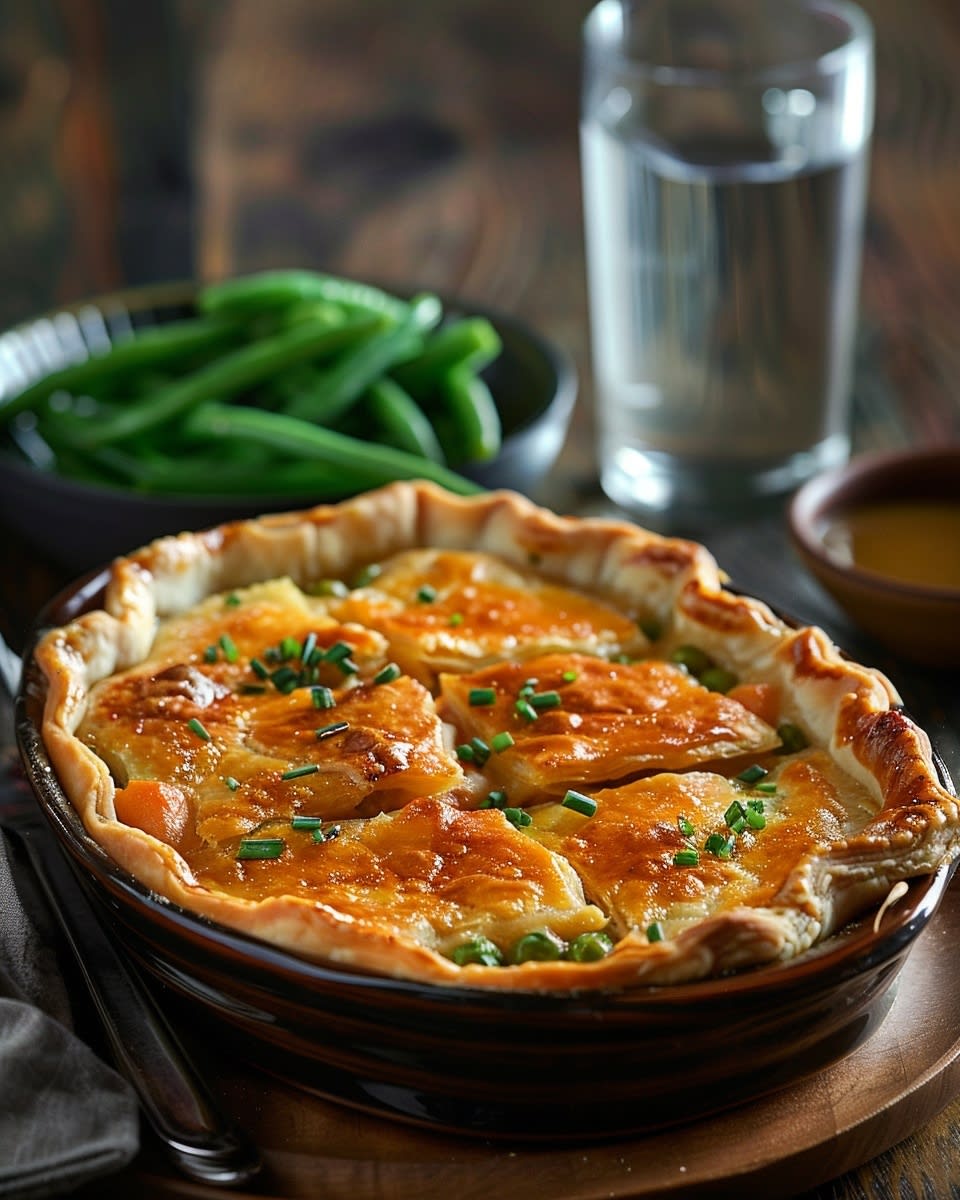 Savory Chicken Pot Pie: A Cozy, Classic Comfort Food 2 savory chicken delight Elite Cooking Recipes