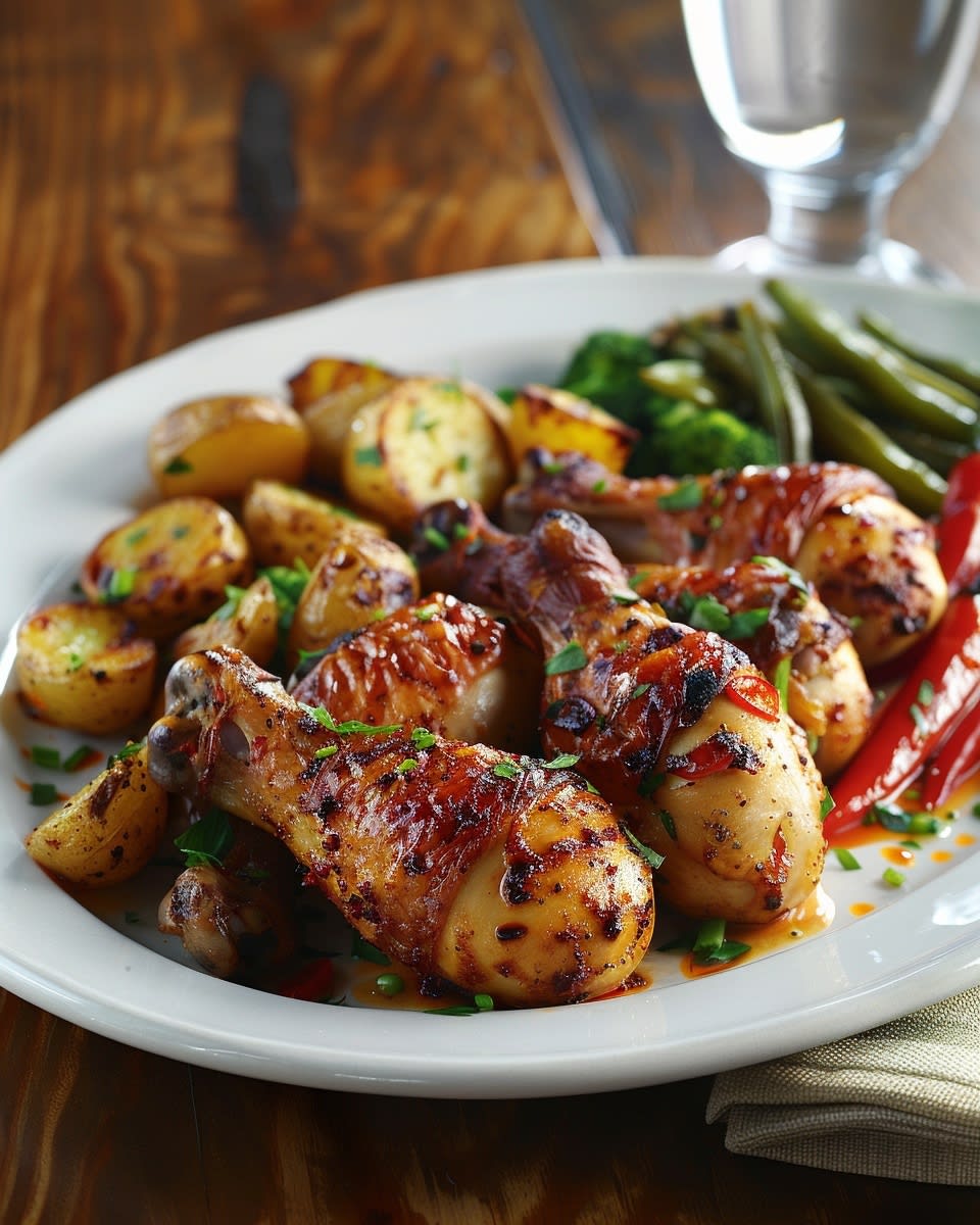 Savory Chicken Drumsticks: A Cozy, Crowd-Pleasing Comfort Food 2 savory chicken drumsticks Elite Cooking Recipes