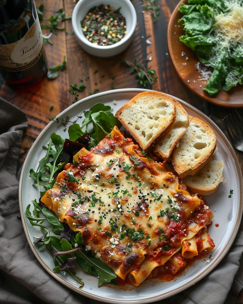 Savory Homemade Lasagna: A Classic Dish for Every Occasion 2 savory homemade lasagna Elite Cooking Recipes