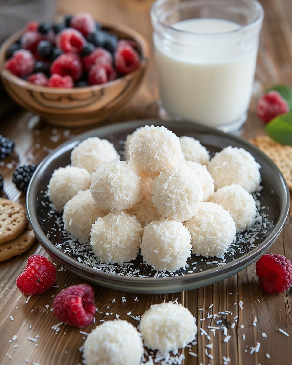 No-Bake Coconut Balls: Easy, Sweet, and Perfect for Any Occasion 1 Easy Coconut Treats