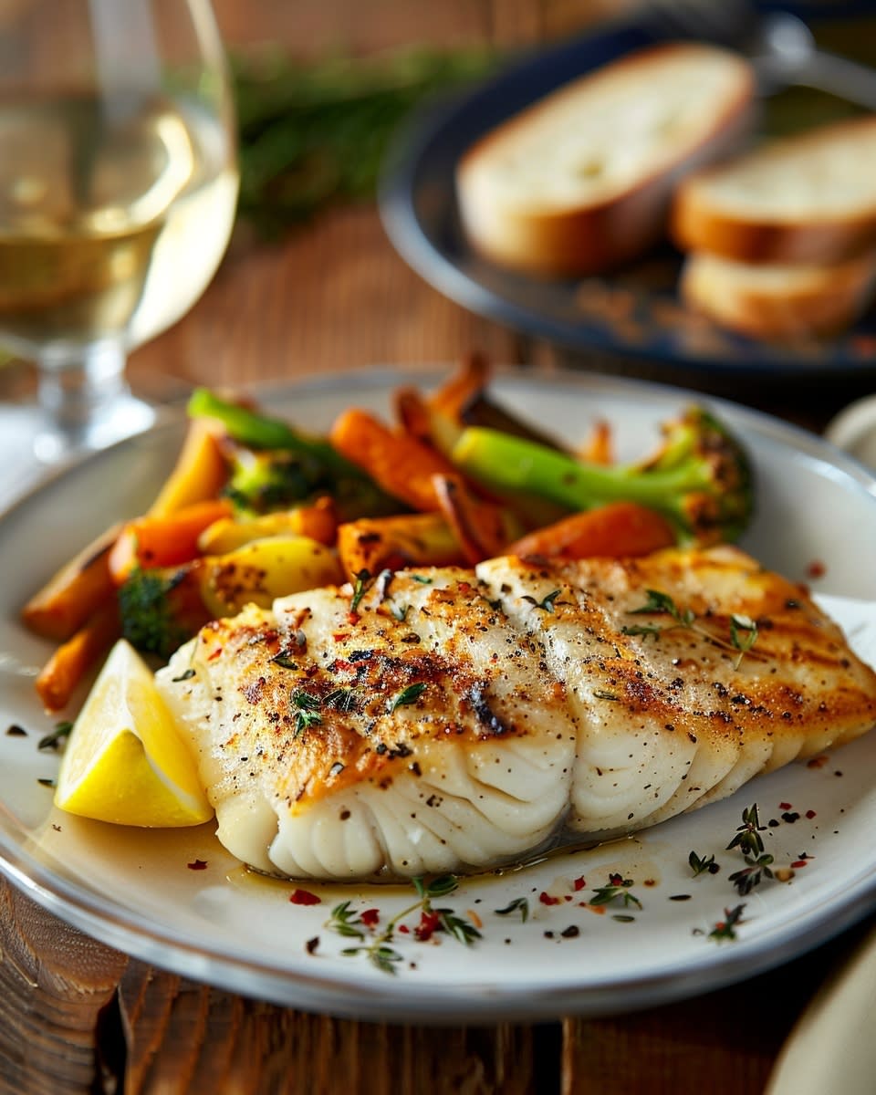 Herb-Crusted Baked Fish: Simple, Delicious, and Healthy 2 herb crusted baked fish Elite Cooking Recipes