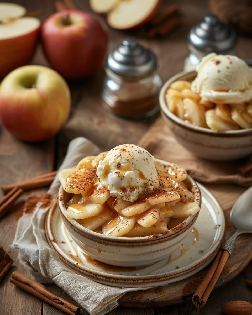 Quick Apple Delight: Easy 10-Min Prep, Cozy Fall Dessert 2 quick apple delight Elite Cooking Recipes