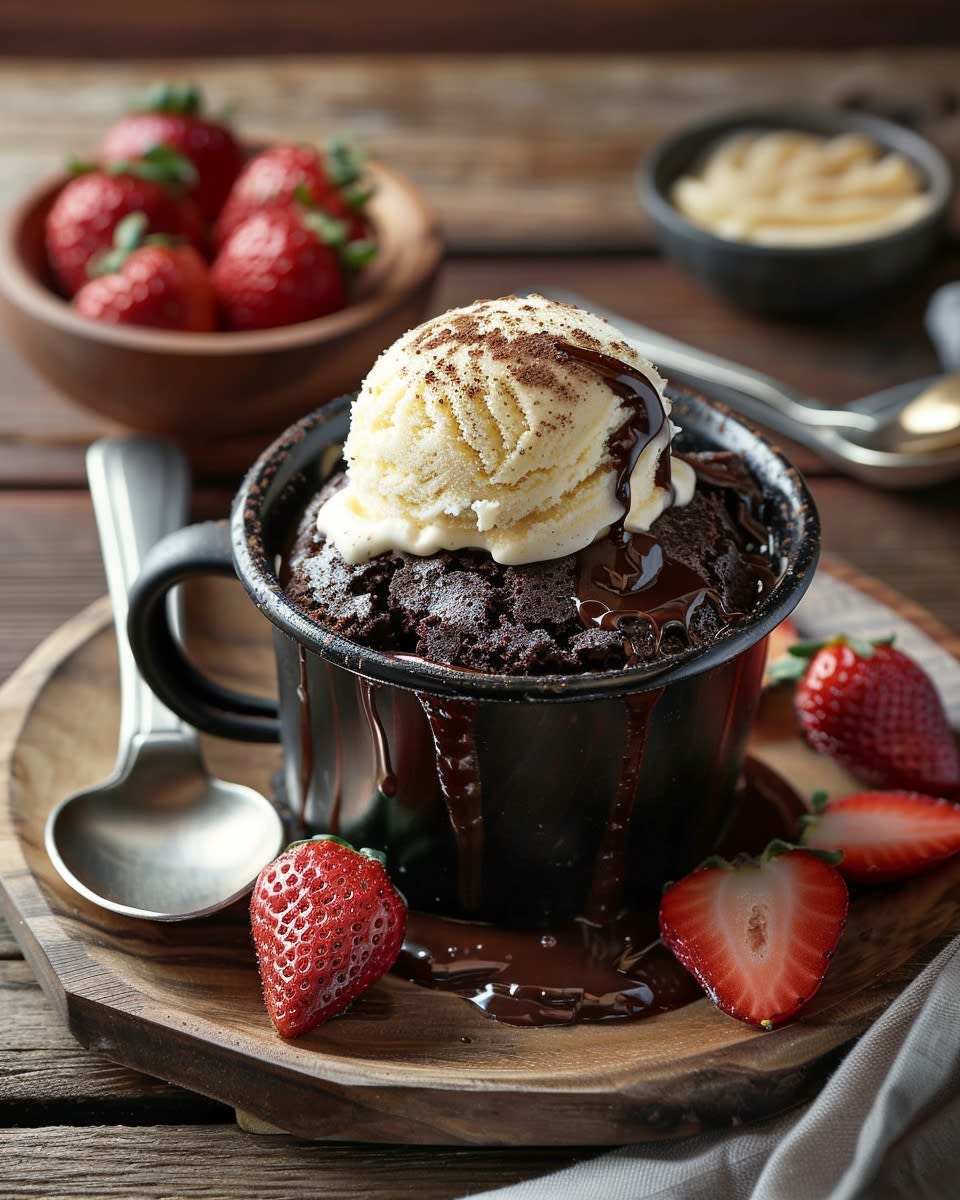 Quick Chocolate Mug Brownie: Rich, Fudgy Treat in Minutes 2 quick chocolate mug Elite Cooking Recipes