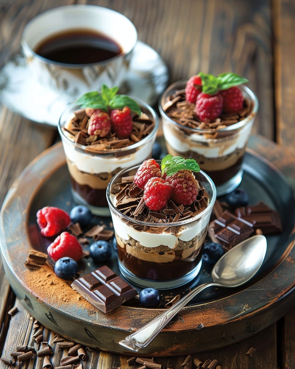 Creamy Yogurt Chocolate Cups: Easy Dessert Recipe 2 chocolate yogurt cups Elite Cooking Recipes