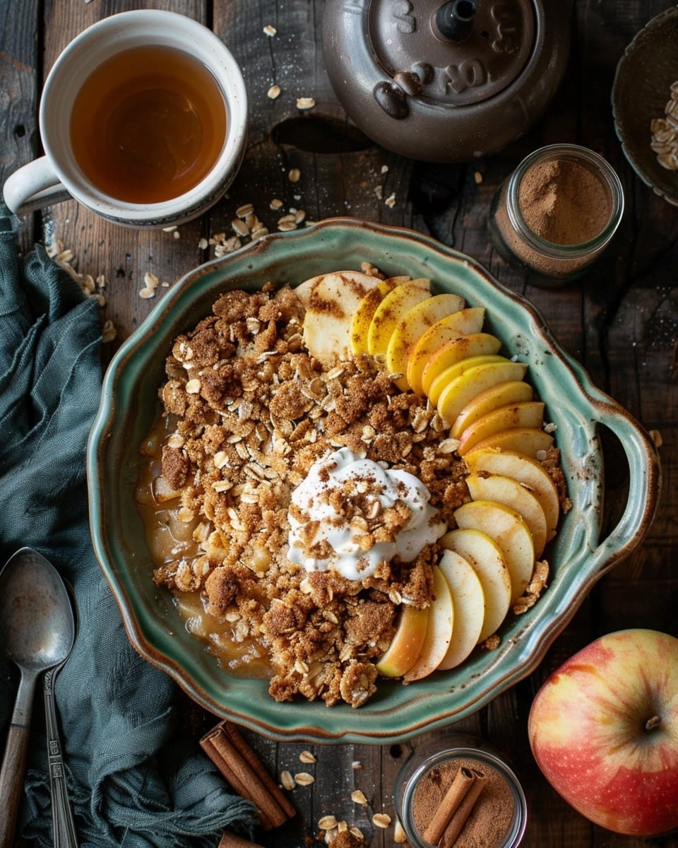 Healthy Apple Oat Crumble: Easy, Cozy, and Perfect for Any Occasion 2 healthy apple crumble Elite Cooking Recipes