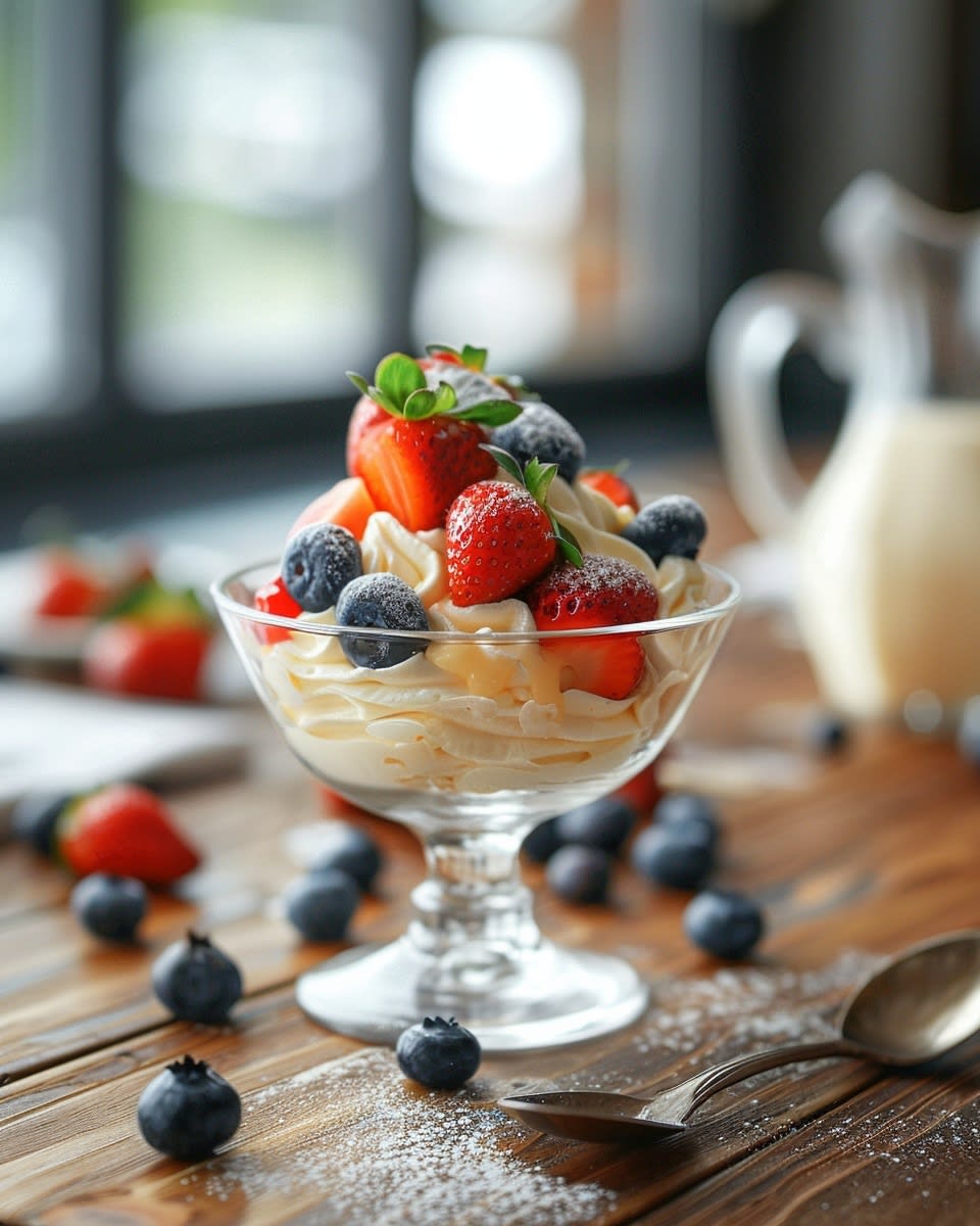 No Bake Fruit and Cream Delight: Easy, Refreshing, and Perfect for Gatherings 2 no bake fruit delight Elite Cooking Recipes
