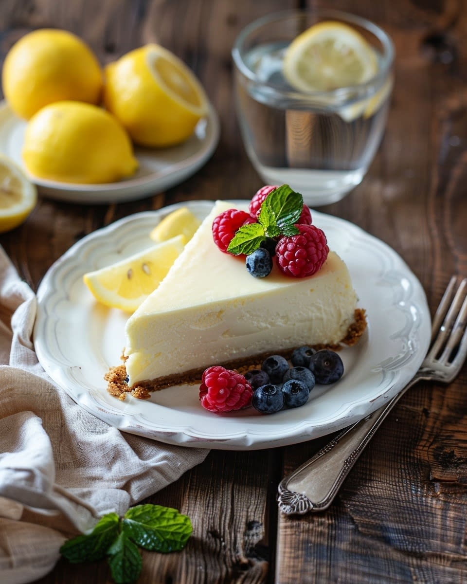 No Bake Lemon Cheesecake: Easy, Refreshing Summer Dessert 2 no bake lemon cheesecake Elite Cooking Recipes