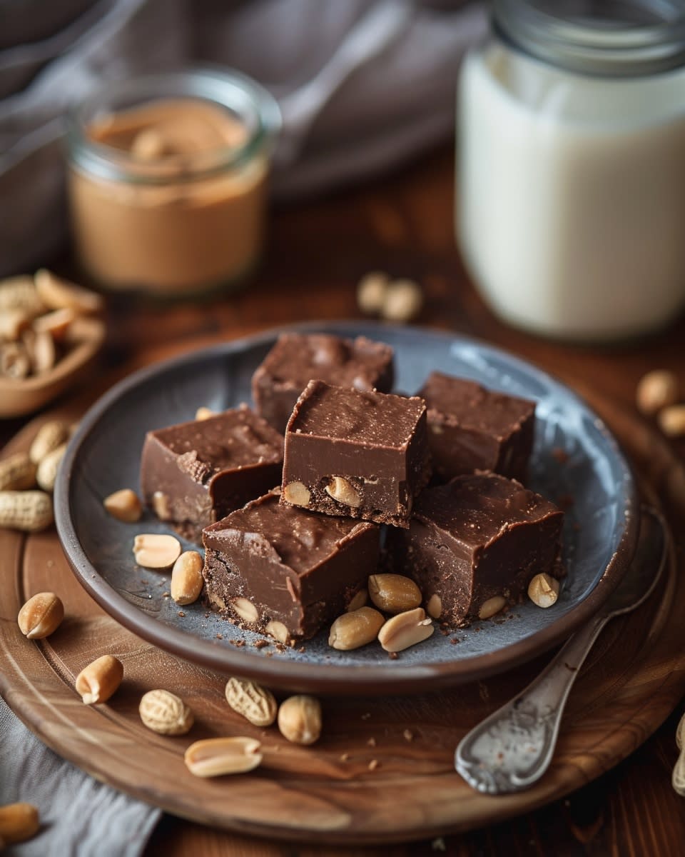 No-Bake Peanut Butter Fudge: Easy, Tasty, and Perfect for Any Occasion 2 no bake peanut fudge Elite Cooking Recipes
